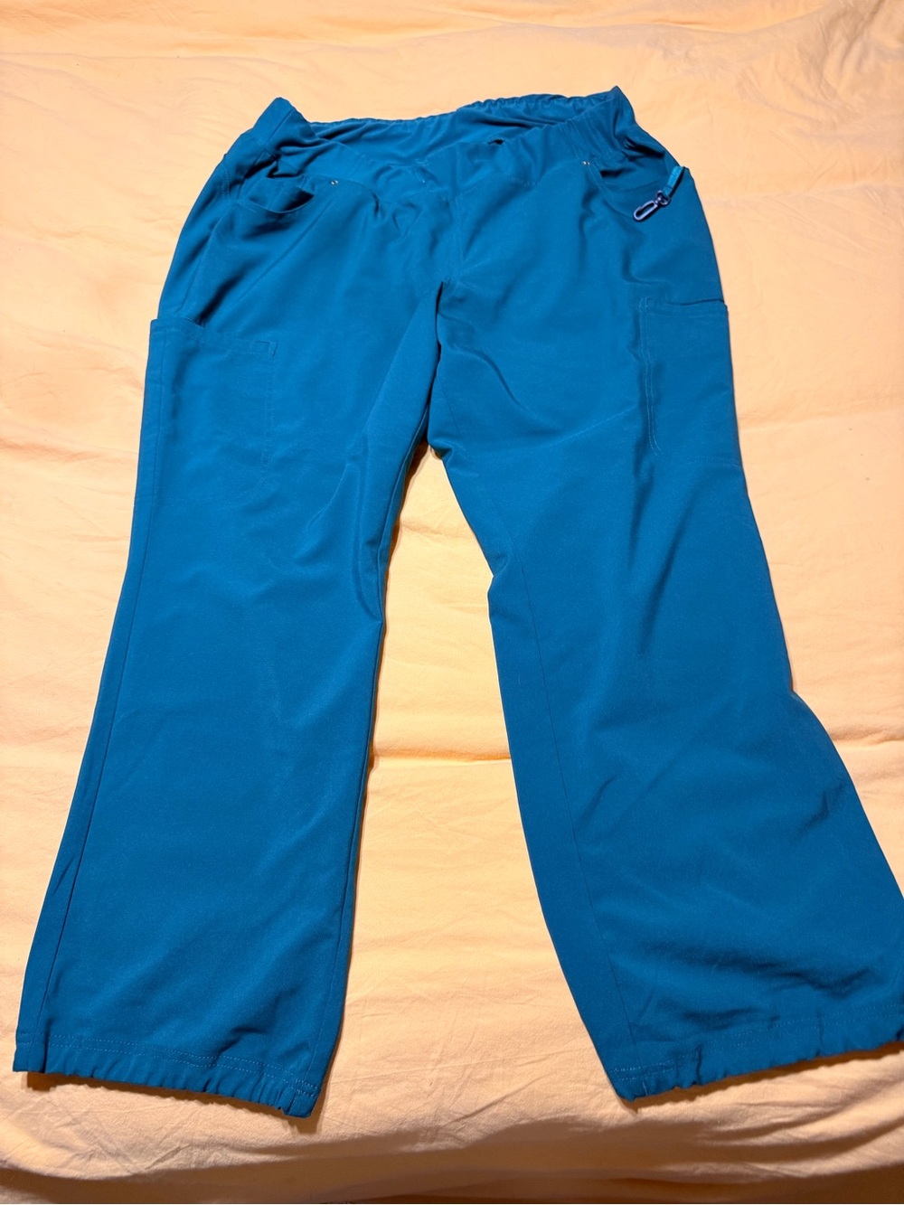 Women’s FOREST GREEN Track Pants with Elastic Waist and Utility Pockets